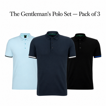 3-Pack Classic Polo Shirts